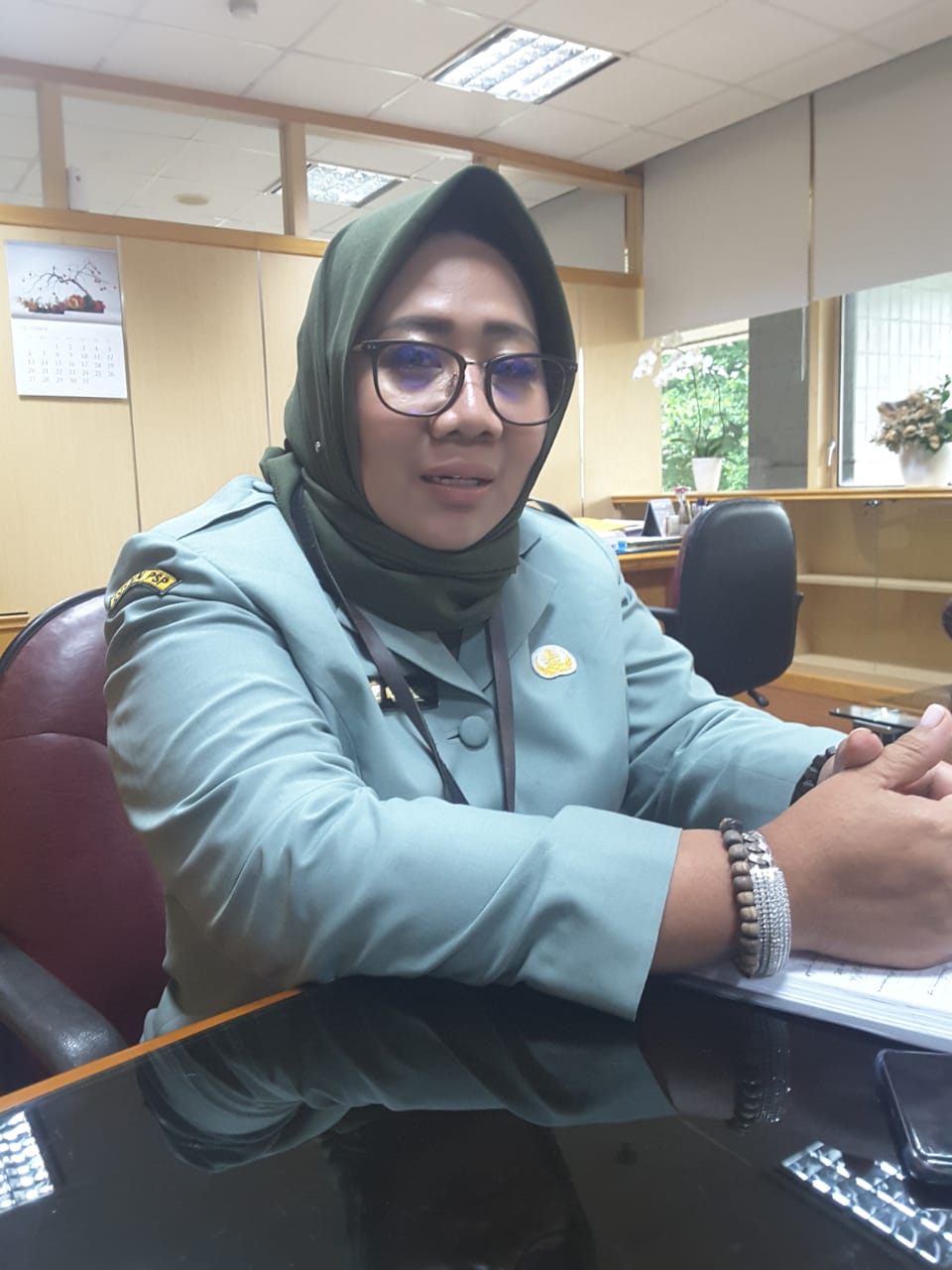 Direktur Pembiayaan Ditjen Prasarana dan Sarana (PSP)  Kementan Indah Megasari.