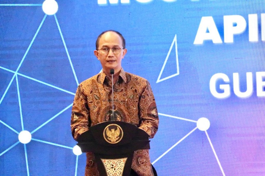 Ketua Umum Kamar Dagang dan Industri (Kadin) Jawa Timur Adik Dwi Putranto