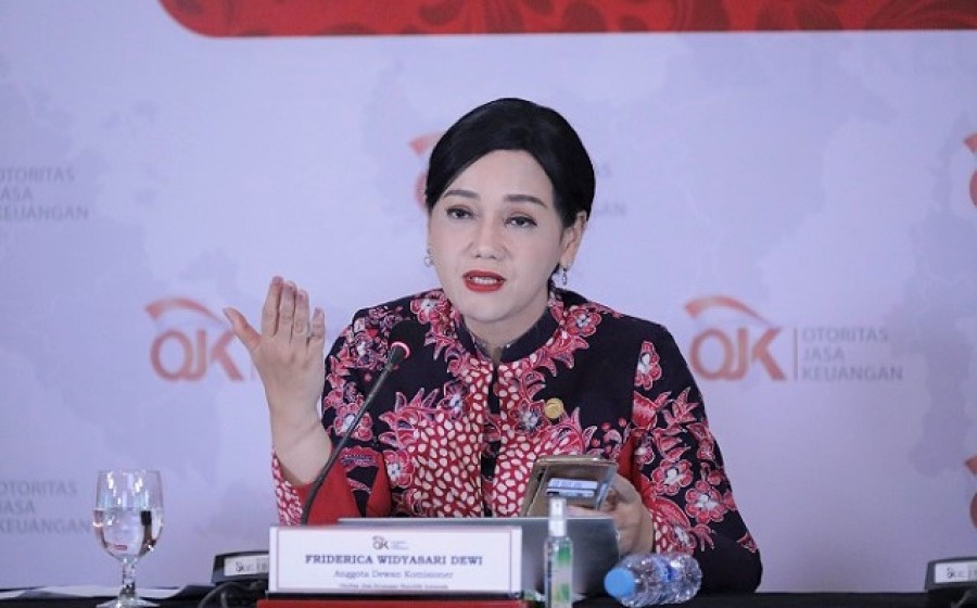 Kepala Eksekutif Pengawas Perilaku Pelaku Usaha Jasa Keuangan, Edukasi, dan Pelindungan Konsumen OJK Friderica Widyasari Dewi 